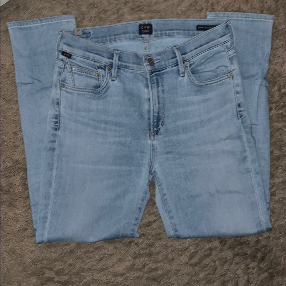 Citizens of Humanity Rocket Crop High Rose Skinny